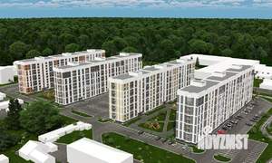 2-к квартира, строящийся дом, 45м2, 8/10 этаж